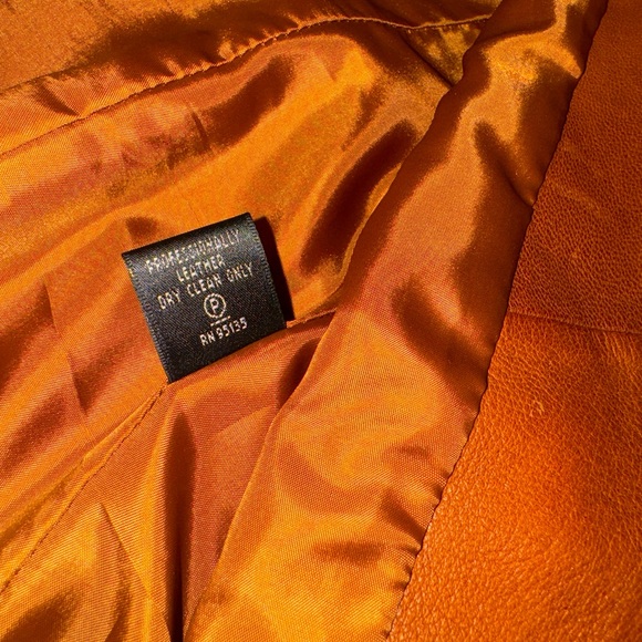 Lafayette 148 New York Tailored Leather Jacket - Picture 3 of 6